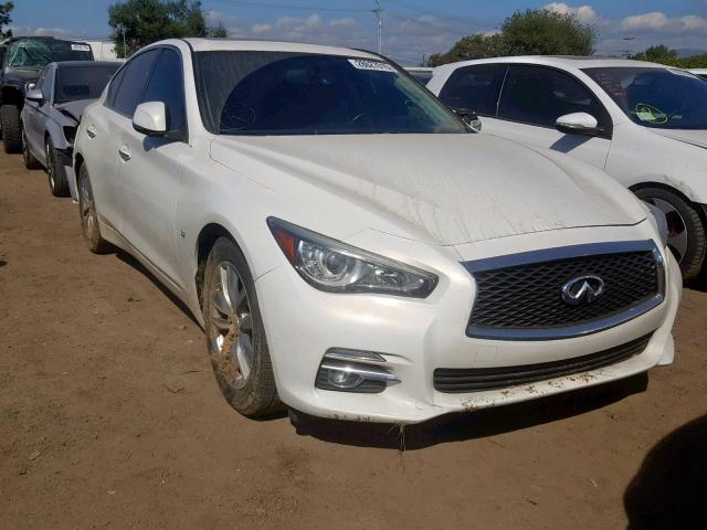 JN1BV7AP2EM685362 - 2014 INFINITI Q50 BASE WHITE photo 1