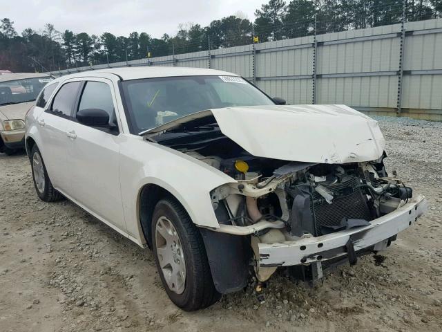 2D4FV47T07H763910 - 2007 DODGE MAGNUM SE WHITE photo 1