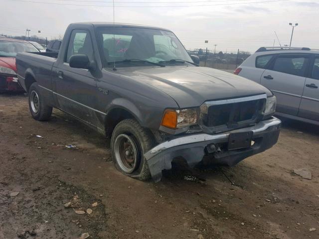 1FTYR10U34PA32617 - 2004 FORD RANGER CHARCOAL photo 1