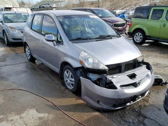 JHMGD38488S020314 - 2008 HONDA FIT GRAY photo 1