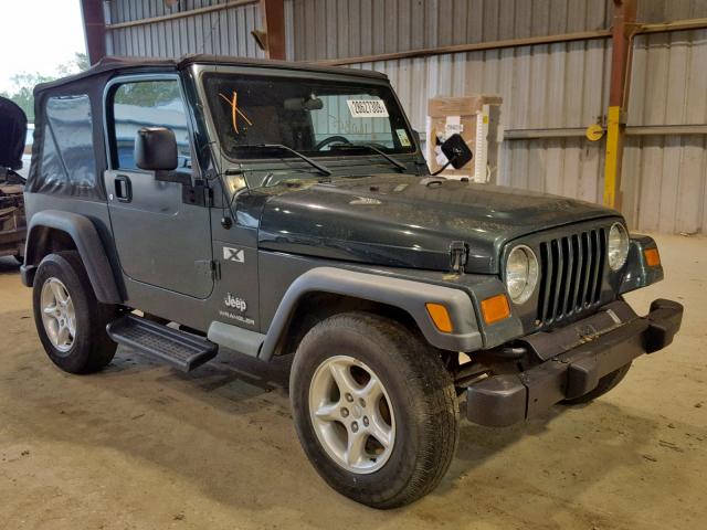 1J4FA39S73P312397 - 2003 JEEP WRANGLER C GREEN photo 1