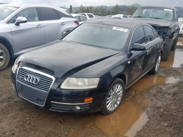 WAUDH74F46N161655 - 2006 AUDI A6 3.2 QUA BLACK photo 2