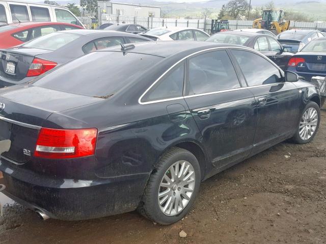 WAUDH74F46N161655 - 2006 AUDI A6 3.2 QUA BLACK photo 4