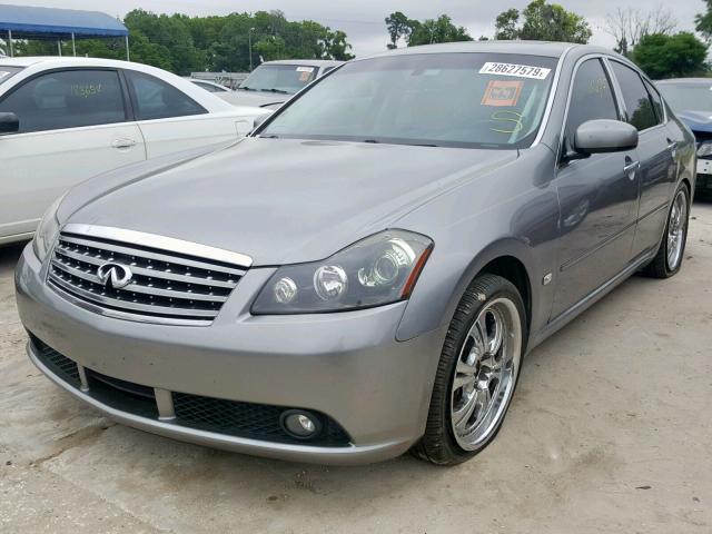 JNKAY01EX7M301612 - 2007 INFINITI M35 BASE GRAY photo 2