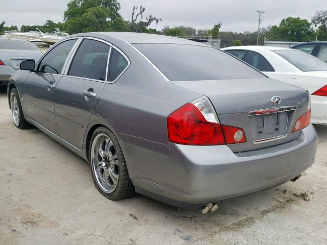 JNKAY01EX7M301612 - 2007 INFINITI M35 BASE GRAY photo 3