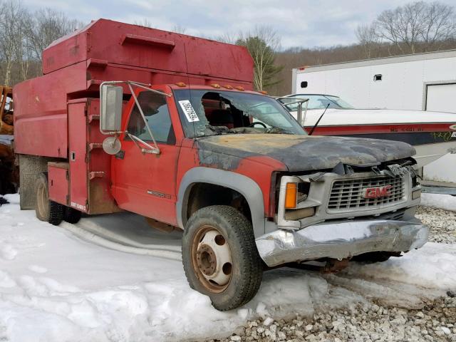 1GDKC34F6VJ508700 - 1997 GMC SIERRA C35 RED photo 1