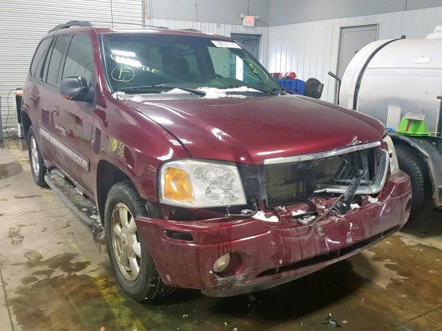 1GKDT13S632376937 - 2003 GMC ENVOY MAROON photo 1