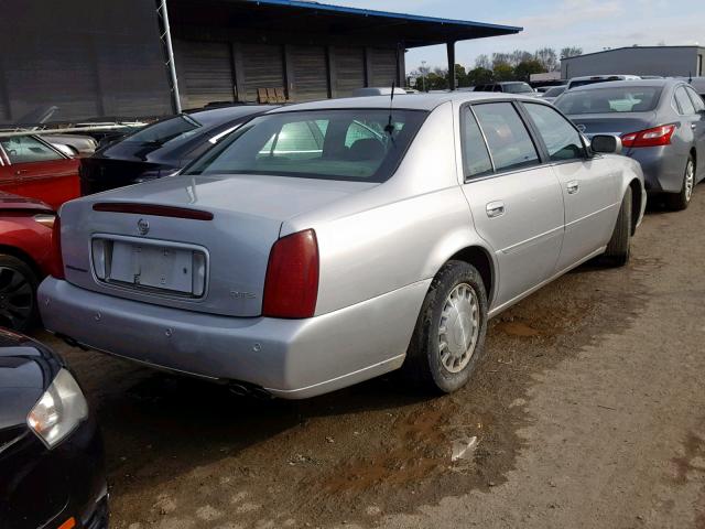 1G6KF57982U255826 - 2002 CADILLAC DEVILLE DT SILVER photo 4