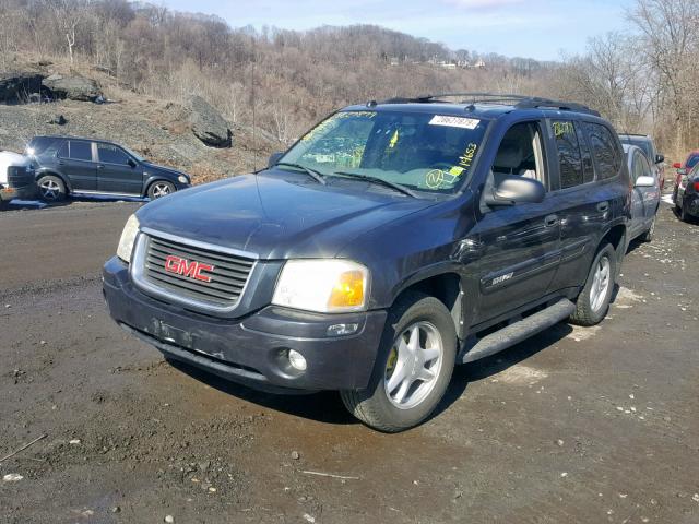 1GKDT13S952279797 - 2005 GMC ENVOY CHARCOAL photo 2