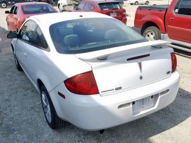 1G2AL15F177224267 - 2007 PONTIAC G5 WHITE photo 3