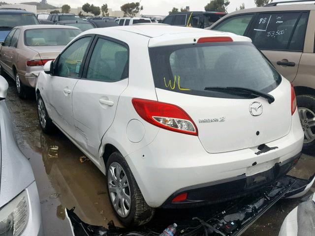 JM1DE1KZ5E0187098 - 2014 MAZDA MAZDA2 SPO WHITE photo 3