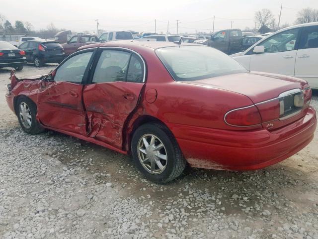 1G4HR54K95U287948 - 2005 BUICK LESABRE LI RED photo 3