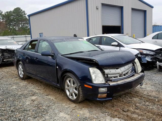 1G6DW677350150247 - 2005 CADILLAC STS BLUE photo 1