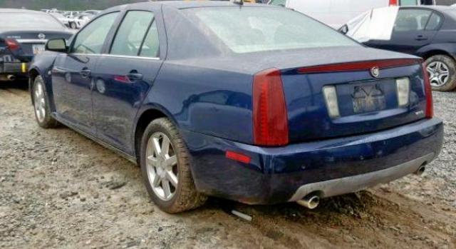 1G6DW677350150247 - 2005 CADILLAC STS BLUE photo 3