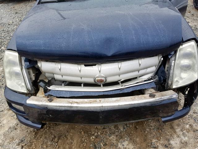 1G6DW677350150247 - 2005 CADILLAC STS BLUE photo 7