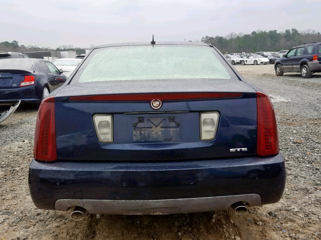 1G6DW677350150247 - 2005 CADILLAC STS BLUE photo 9