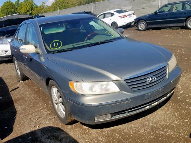 KMHFC46F47A190938 - 2007 HYUNDAI AZERA SE GRAY photo 1