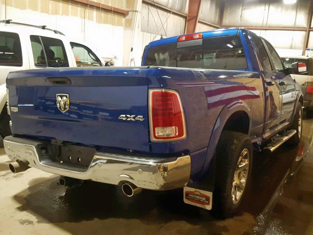 1C6RR7JTXHS773208 - 2017 RAM 1500 LARAM BLUE photo 4