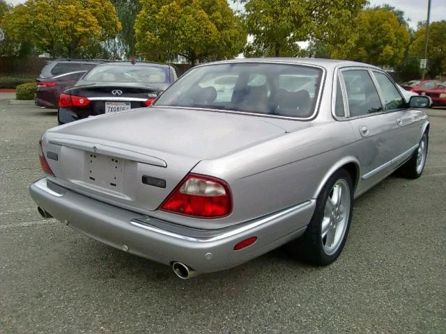 SAJDA12C53LF57893 - 2003 JAGUAR XJ SPORT SILVER photo 4