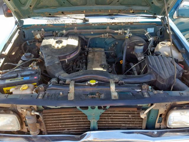 1N6SD11Y4SC337387 - 1995 NISSAN TRUCK XE TURQUOISE photo 7