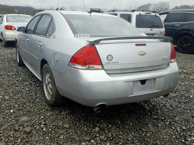 2G1WD57C291141335 - 2009 CHEVROLET IMPALA SS SILVER photo 3