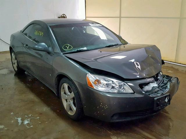 1G2ZH35N374149922 - 2007 PONTIAC G6 GT GRAY photo 1