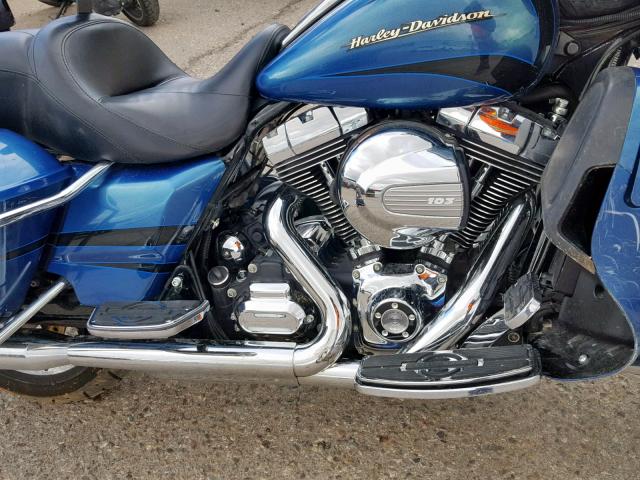 1HD1KEL14EB652064 - 2014 HARLEY-DAVIDSON FLHTK ELEC BLUE photo 7