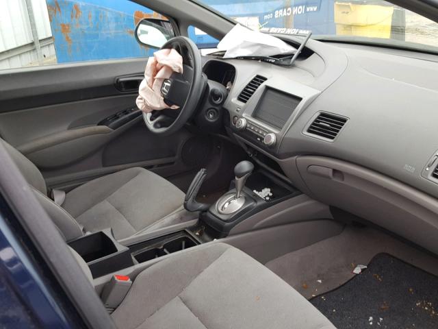 1HGFA16288L010499 - 2008 HONDA CIVIC DX BLUE photo 5