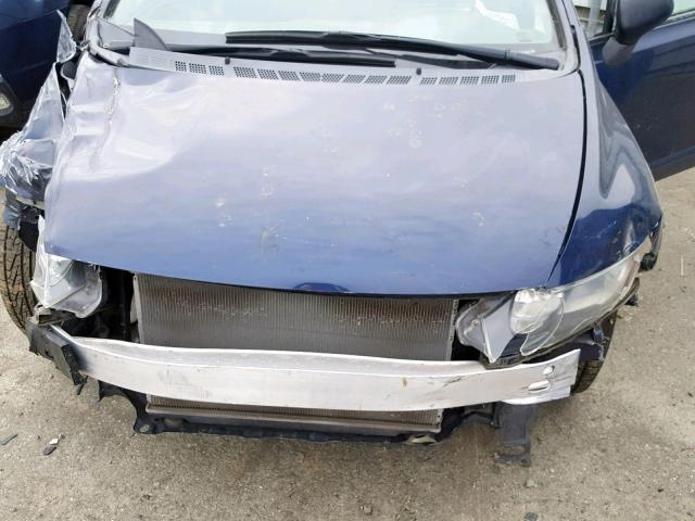 1HGFA16288L010499 - 2008 HONDA CIVIC DX BLUE photo 7