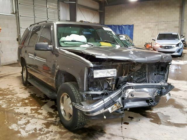 1GKEK13R7XJ767322 - 1999 GMC YUKON BLACK photo 1