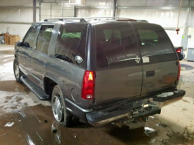 1GKEK13R7XJ767322 - 1999 GMC YUKON BLACK photo 3