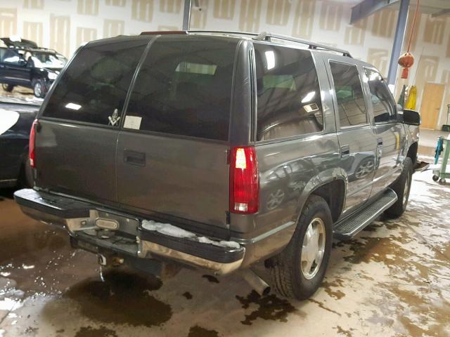 1GKEK13R7XJ767322 - 1999 GMC YUKON BLACK photo 4