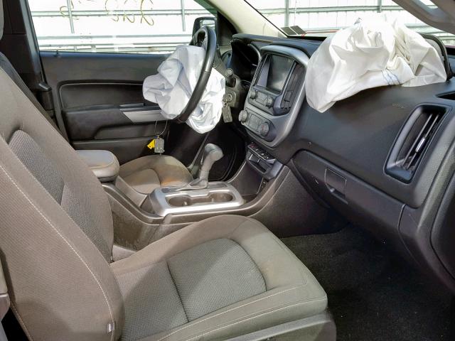 1GCHTCEN3H1283936 - 2017 CHEVROLET COLORADO L BURGUNDY photo 5