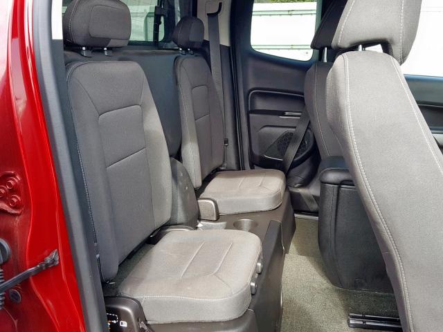 1GCHTCEN3H1283936 - 2017 CHEVROLET COLORADO L BURGUNDY photo 6