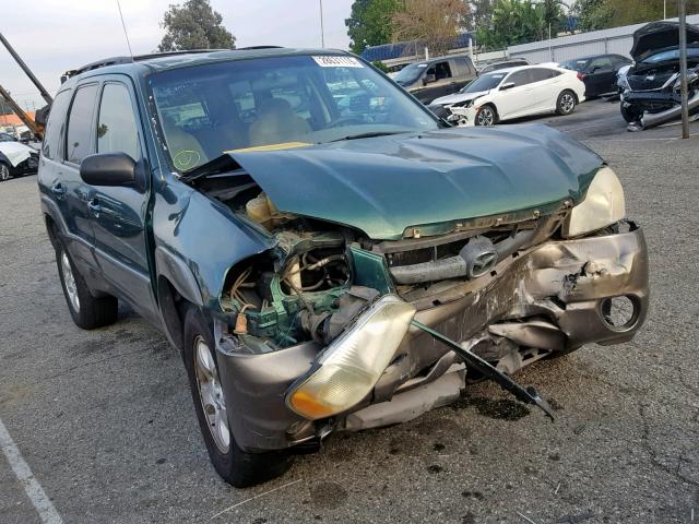 4F2CU09131KM24467 - 2001 MAZDA TRIBUTE LX GREEN photo 1