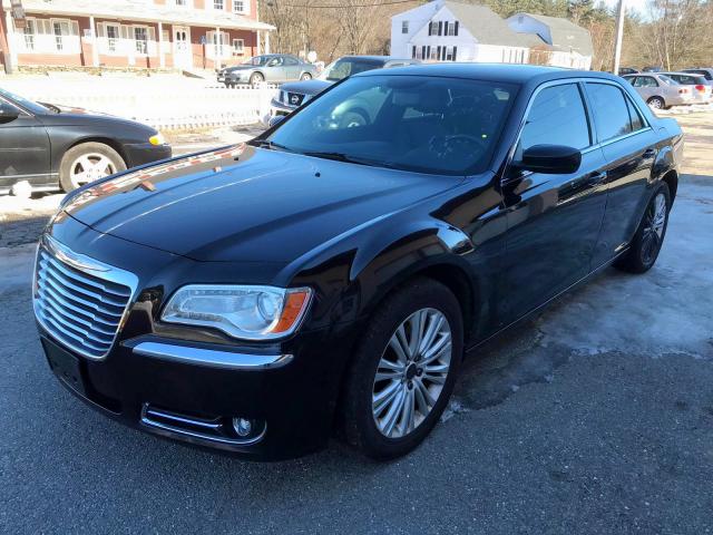 2C3CCARG0EH365800 - 2014 CHRYSLER 300 BLACK photo 2