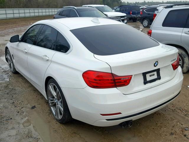 WBA4F7C33HG787895 - 2017 BMW 430I GRAN WHITE photo 3