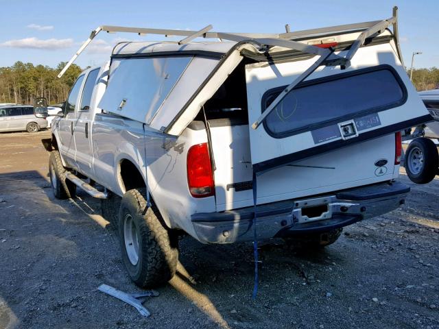 1FTSW31F51EC57641 - 2001 FORD F350 SRW S WHITE photo 3