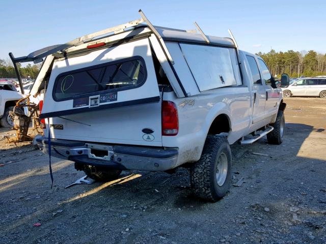 1FTSW31F51EC57641 - 2001 FORD F350 SRW S WHITE photo 4