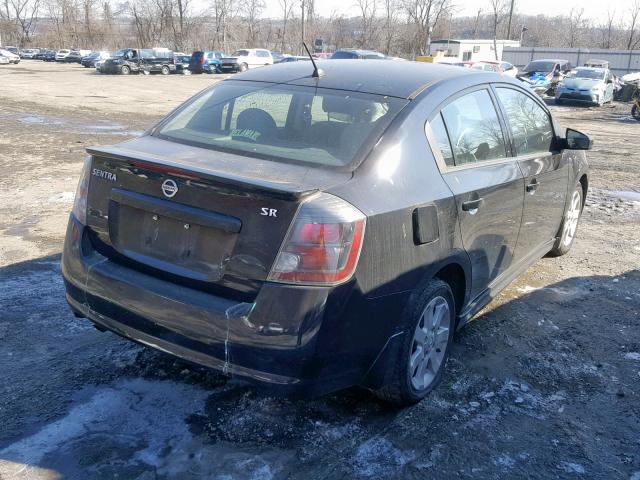 3N1AB6AP2AL669634 - 2010 NISSAN SENTRA 2.0 BLACK photo 4