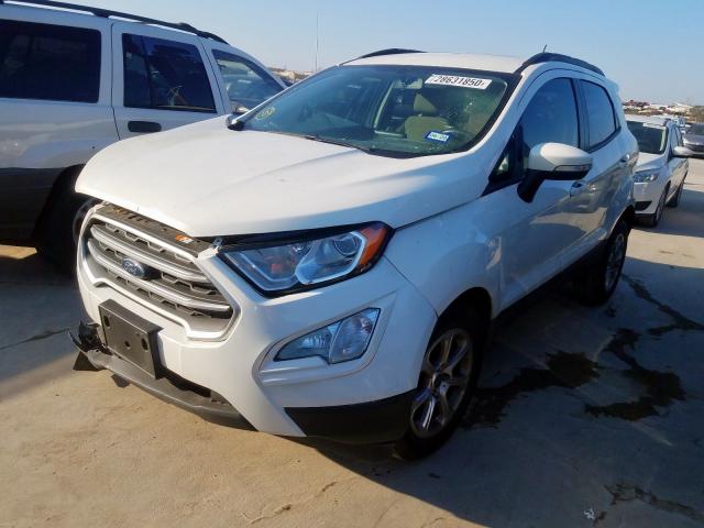 MAJ3P1TE2JC206822 - 2018 FORD ECOSPORT SE  photo 2