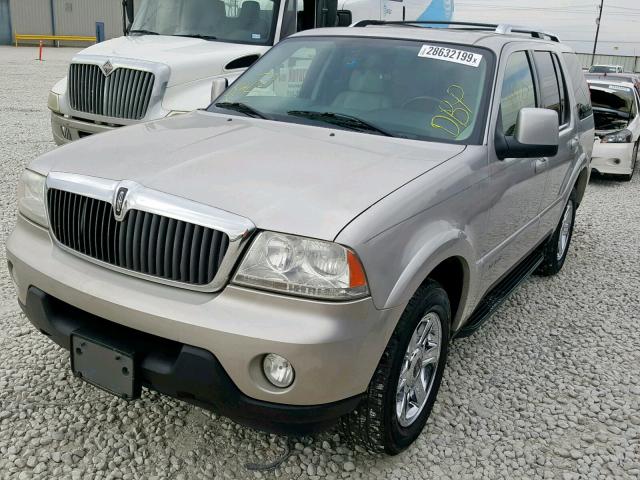 5LMEU68H14ZJ47333 - 2004 LINCOLN AVIATOR 银色 照片 2