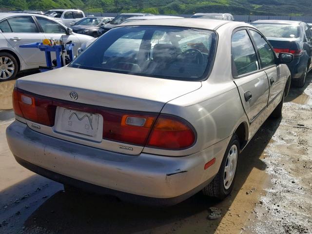 JM1BB1414T0334502 - 1996 MAZDA PROTEGE DX BEIGE photo 4