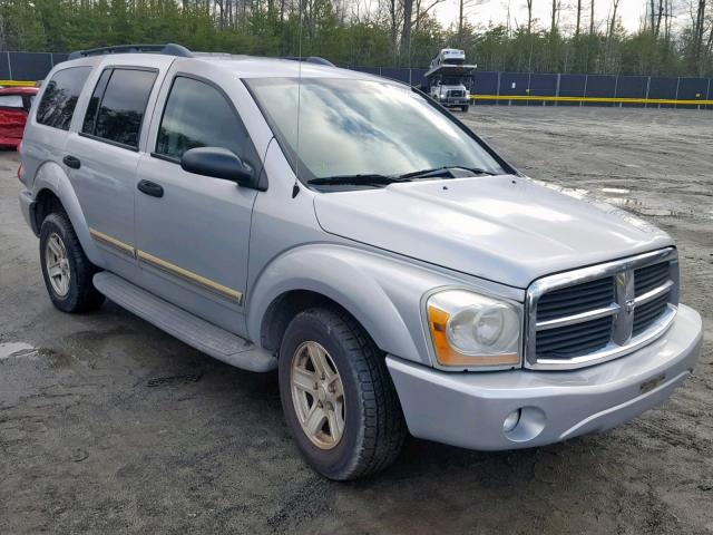 1D4HB48N04F200063 - 2004 DODGE DURANGO SL SILVER photo 1