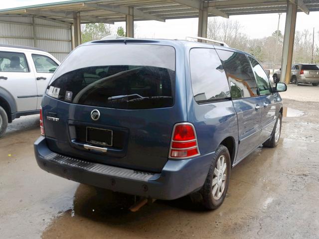 2MRDA22266BJ04201 - 2006 MERCURY MONTEREY L BLUE photo 4