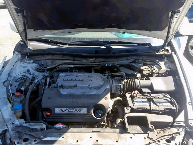 1HGCP367X9A017427 - 2009 HONDA ACCORD EX WHITE photo 7