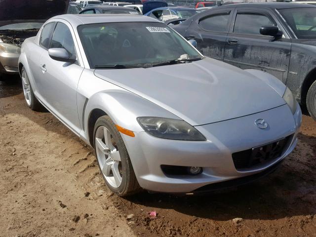 JM1FE17N040114198 - 2004 MAZDA RX8 SILVER photo 1