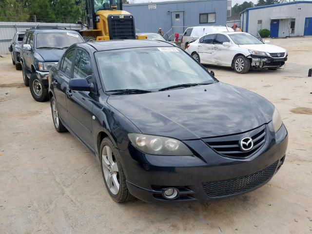 JM1BK123341131150 - 2004 MAZDA 3 S BLACK photo 1