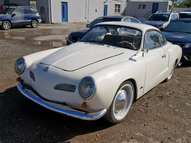 2633288 - 1958 VOLKSWAGEN KARMANGHIA WHITE photo 2