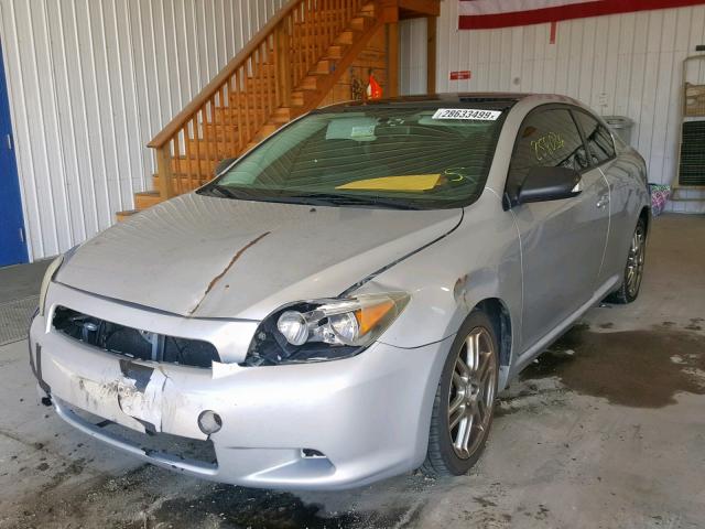 JTKDE177650025447 - 2005 TOYOTA SCION TC ვერცხლისფერი ფოტო 2